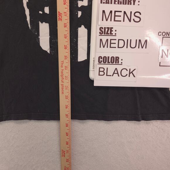 Misfits Band Short Sleeve Crew Neck Graphic T-Shirt Mens Size Medium M Black - Picture 6 of 9